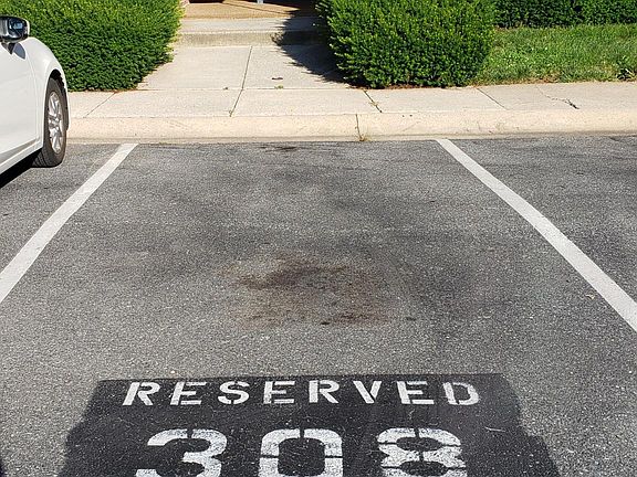 Reserved parking