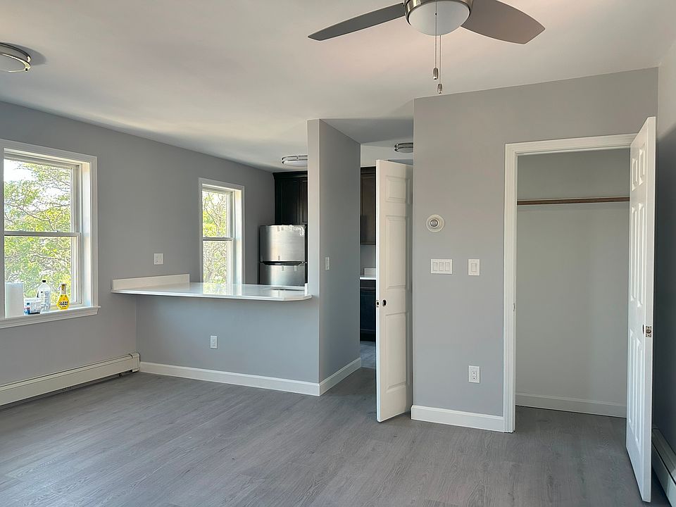 Living area, ample closets