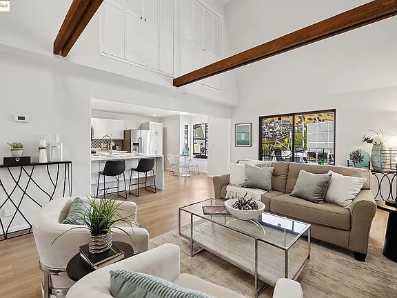 living room view to kitchen