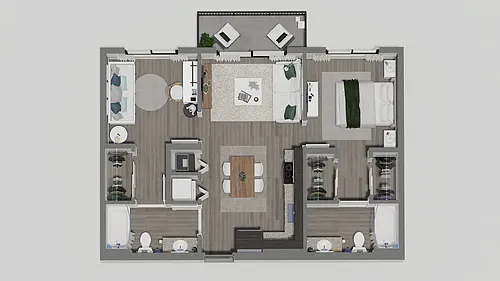 Floor plan ml2b2b (LLA)