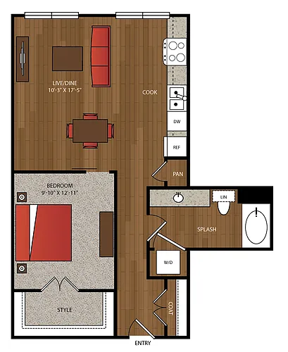Floor plan A10