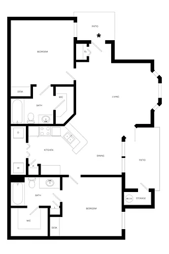 Floor plan B2