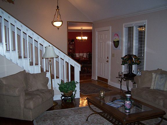 Living room, entry