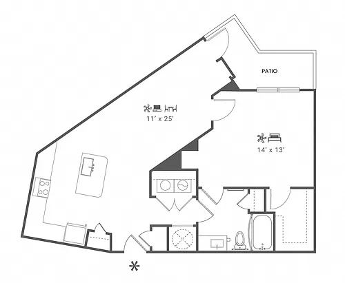 Floor plan A4 Alt