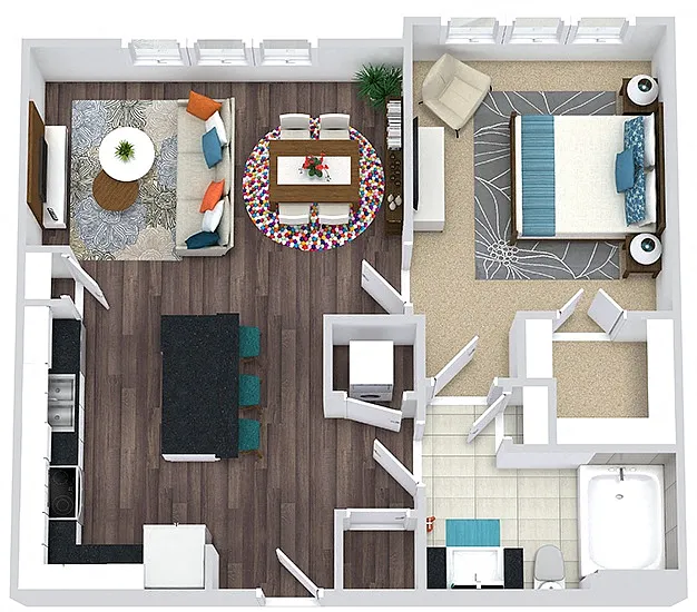 Floor plan Hondo