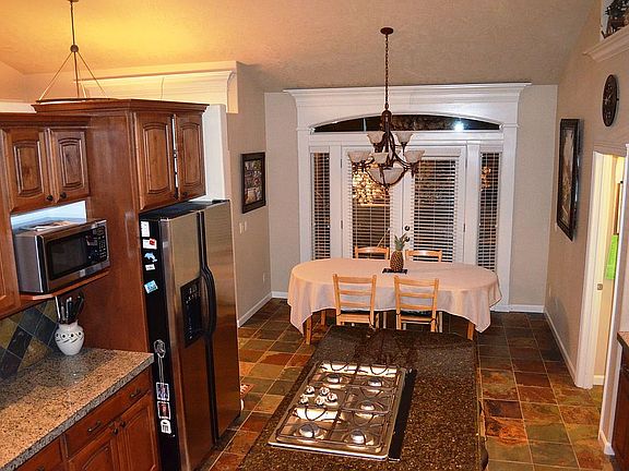 Kitchen looking toward dining area