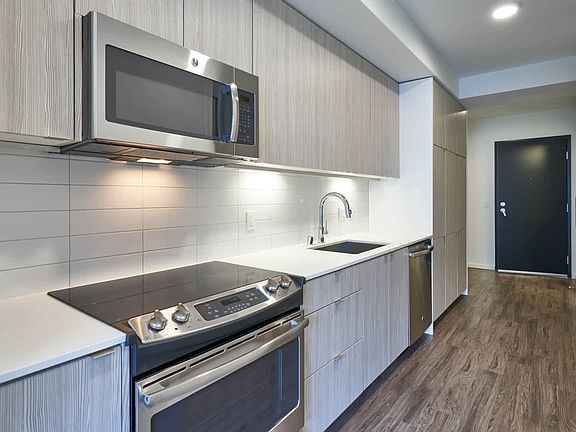 Kitchen with Stainless Steel Appliances