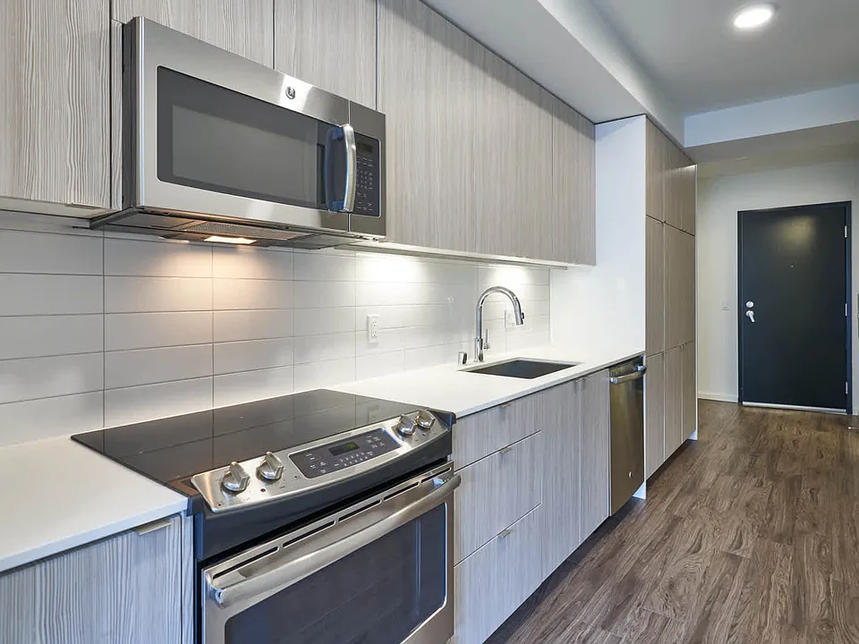 Kitchen with Stainless Steel Appliances