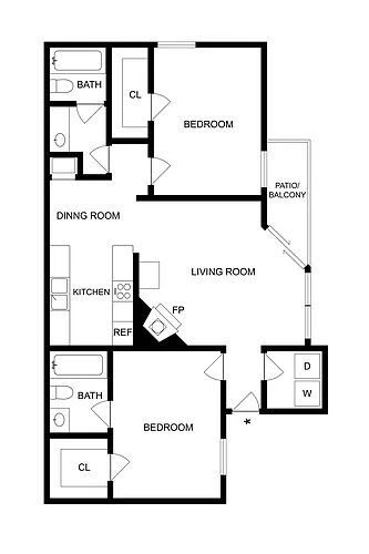 Floor plan B1-L2