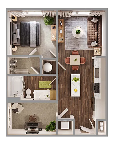 Floor plan A5D