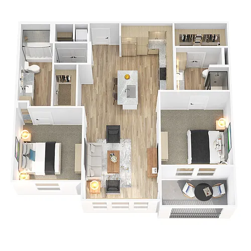 Floor plan B2