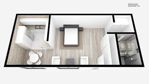 Floor plan Studio