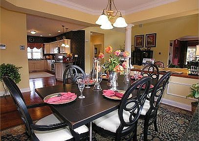 Model Home dining room