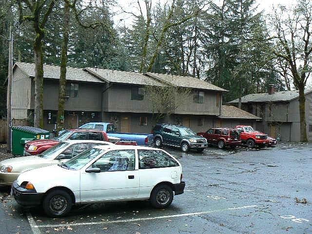Building from afar - it is the middle unit.