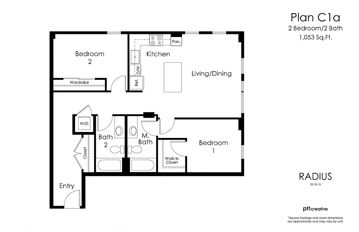 Floor plan C1a