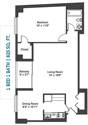 Floor plan A8