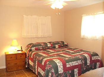 Main floor master bedroom.