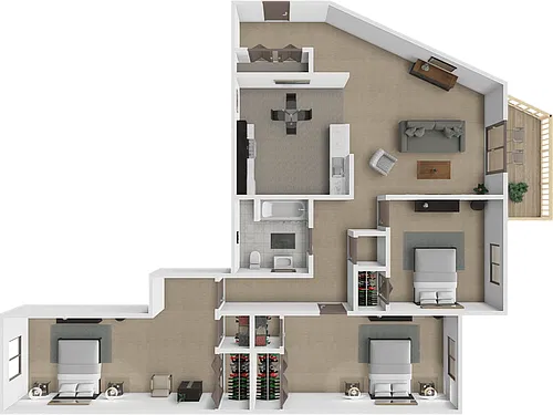 Floor plan Zion-Bliss