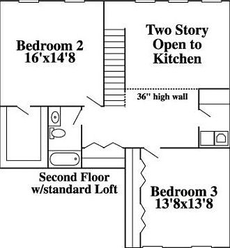 Elevation: E - 2nd Floor