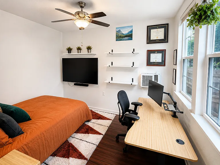 Study (located off of the garage)