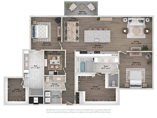 Floor plan B9