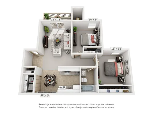 Floor plan B1