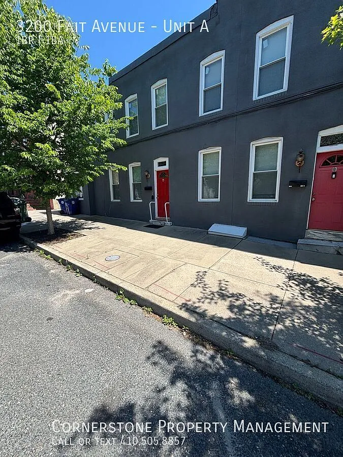 1 Bed 1 Bath | $1550 | 3200 Fait Ave Baltimore MD 21224 Unit A — Photo 1