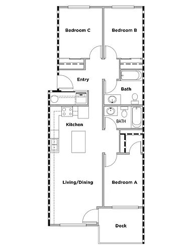 Floor plan By-The-Bed