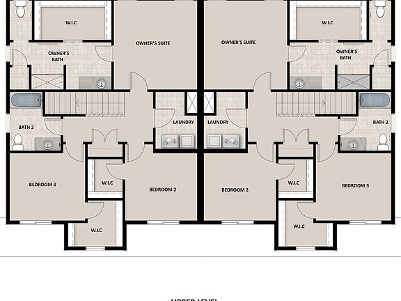 Upper Floor Twin Home