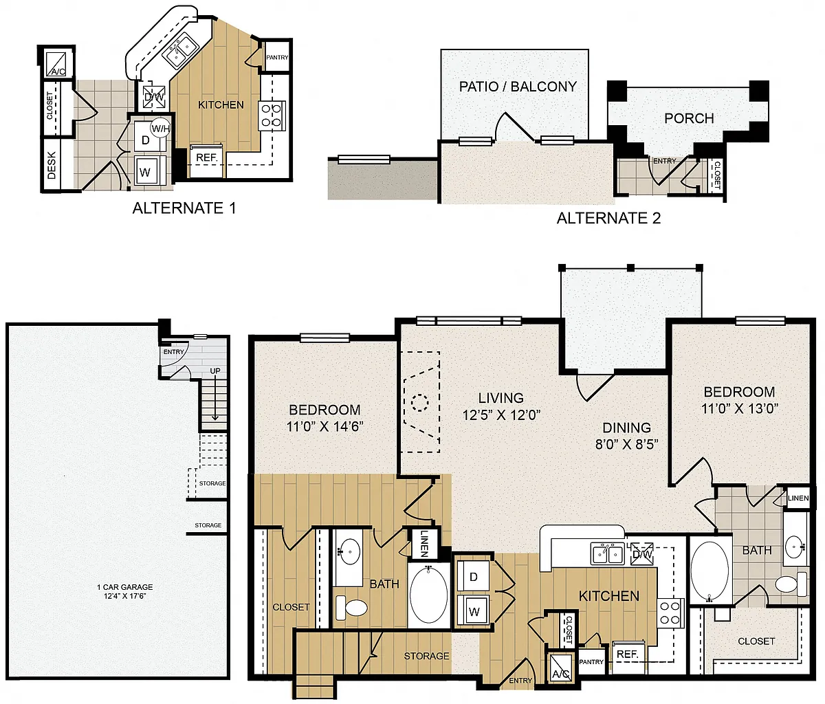 Floor plan B3 Garage