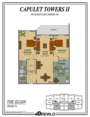 Floor plan 1104