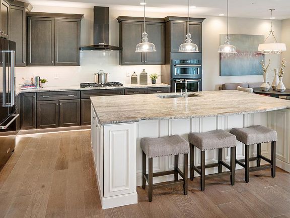 A chef s kitchen dressed in black steel and leathered granite