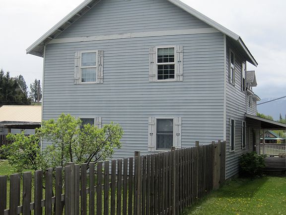 side yard on Residence St.