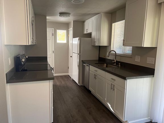 new kitchen view from dining room