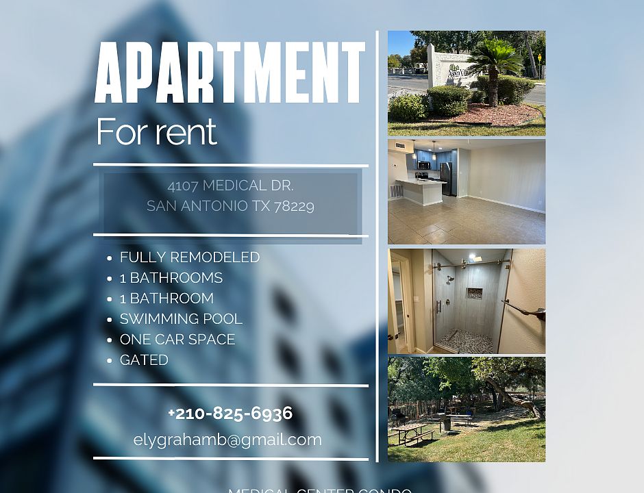 1st image of 4107 Medical Dr #1706