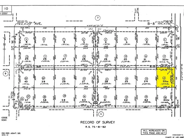 0 70th St W Lot 33, Lancaster, CA 93536