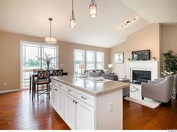 Kitchen into the Great Room