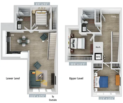 Floor plan C2T-1217