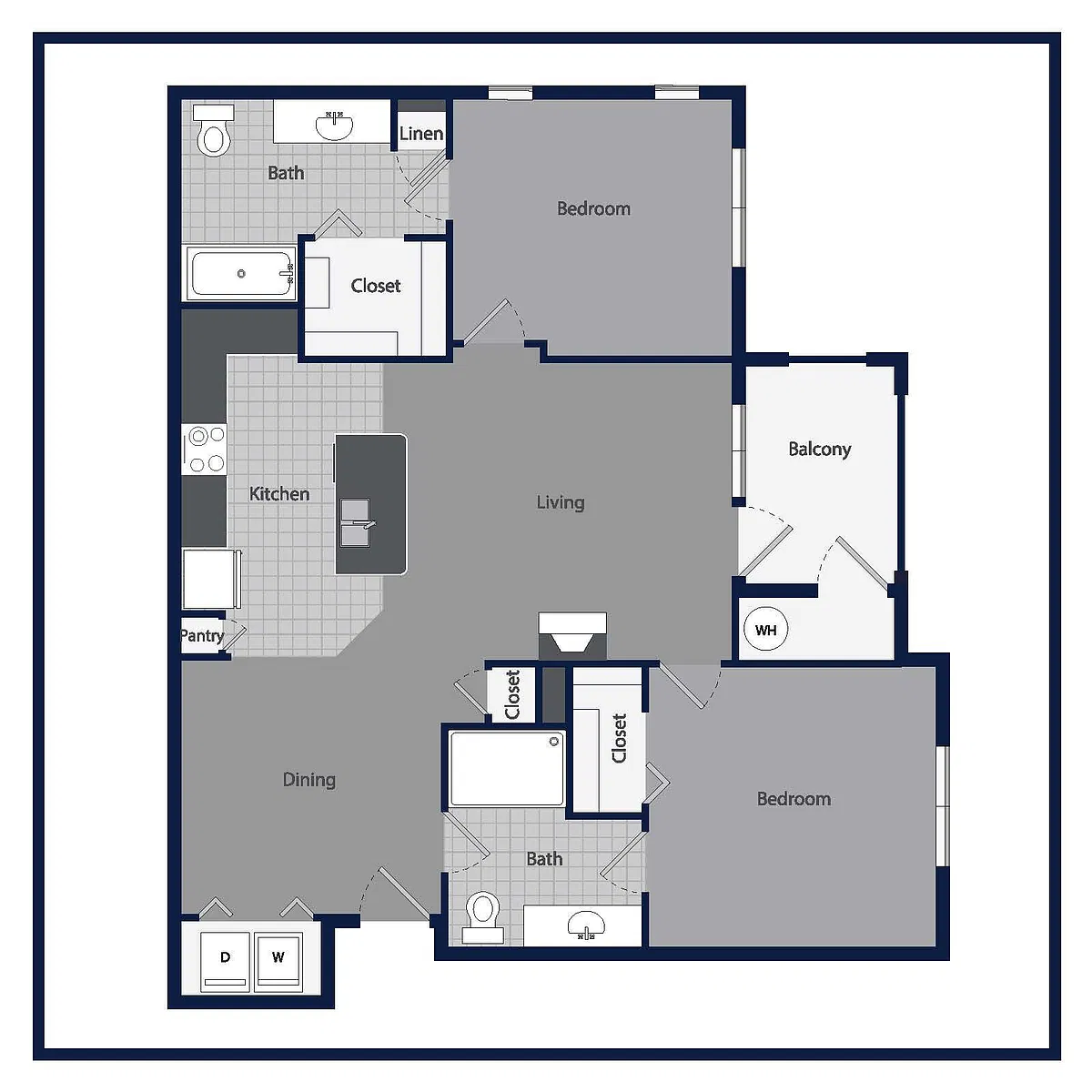 Floor plan B1