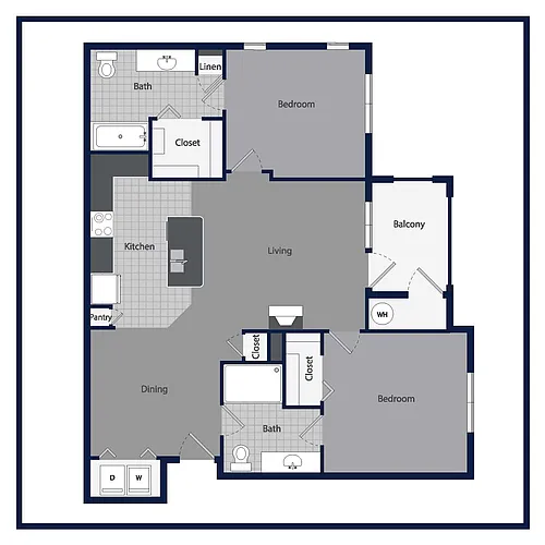 Floor plan B1