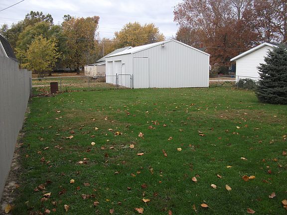 over-sized 2 car garage