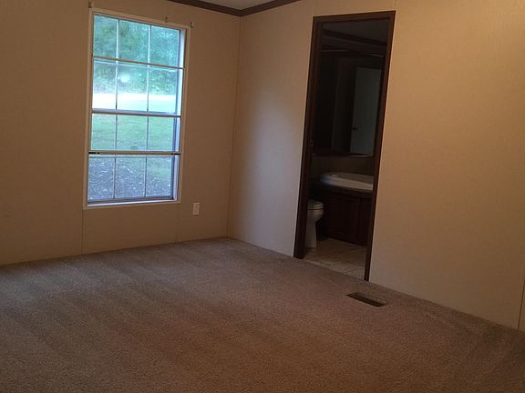 Master bedroom with attached bathroom and TWO closets
