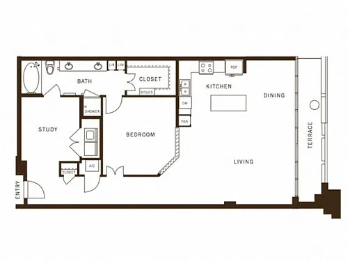Floor plan A14