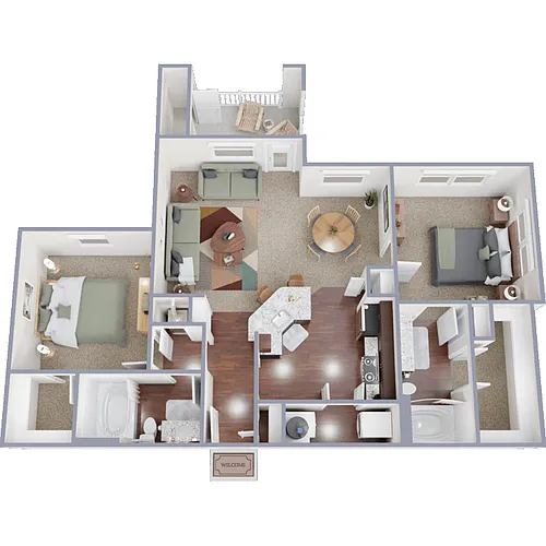 Floor plan B2