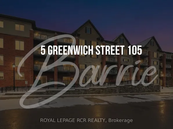 5 Greenwich St #105, Barrie, ON L4N 7Y8