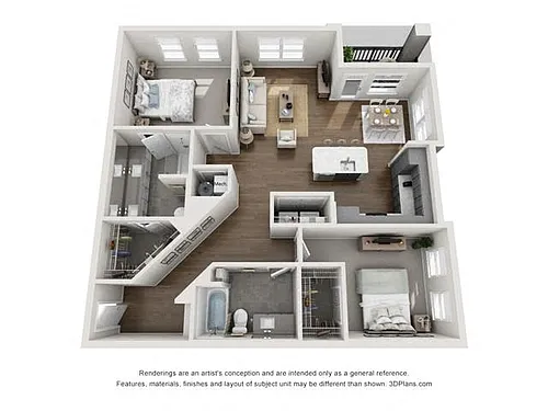 Floor plan Kraft
