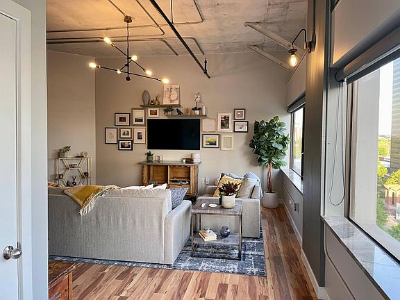 Living room from the bedroom area