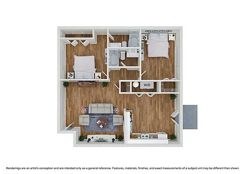 Floor plan Park Entrance B1