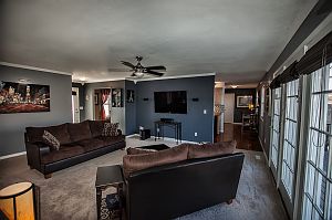 Spacious living area