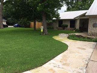 Stone Walk, New Side Fence